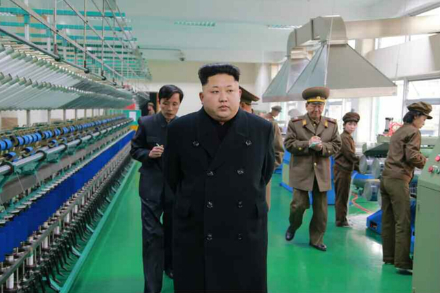 金正恩视察渔具工厂 称其为国家水产前线的“兵工厂”